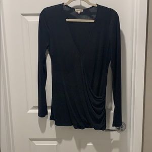 Anthropologie wrap top